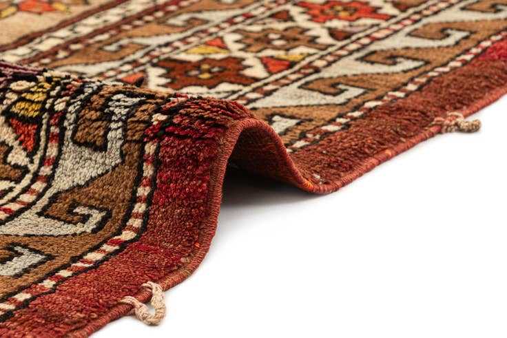 Detail image of 5' x 8' 4 Hand Knotted Kars Oriental Wool Rug