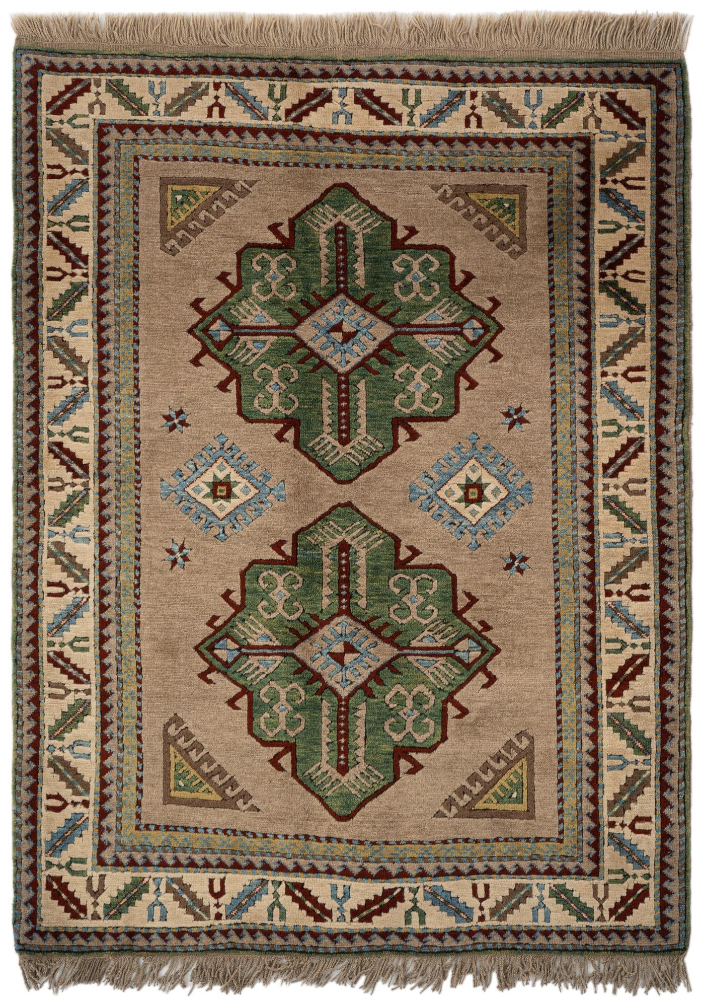 4' 5 x 5' 10 Kars Wool Rug