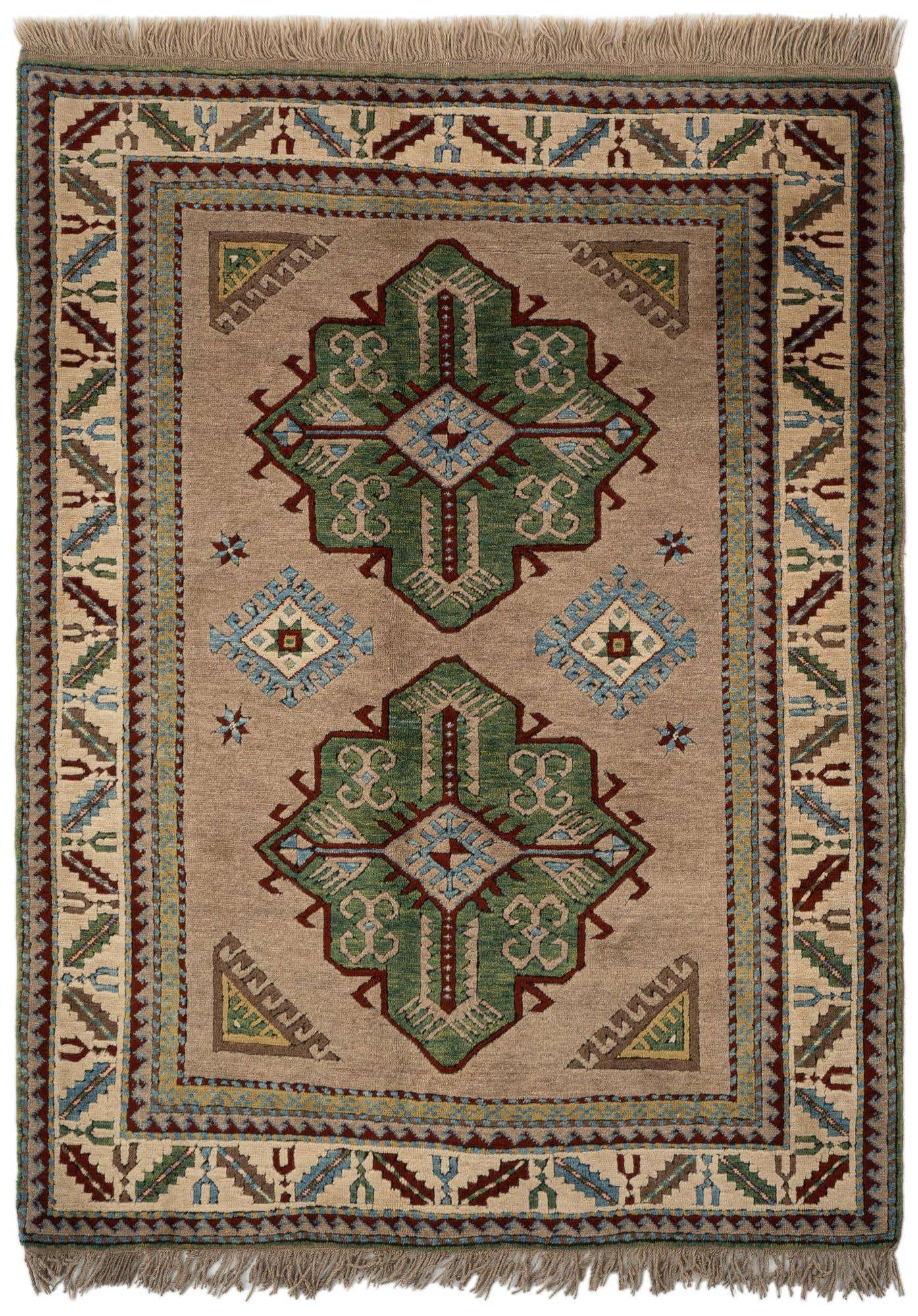4' 5 x 5' 10 Kars Wool Rug