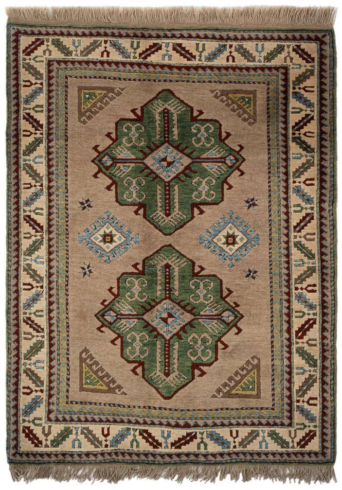 4' 5 x 5' 10 Kars Wool Rug