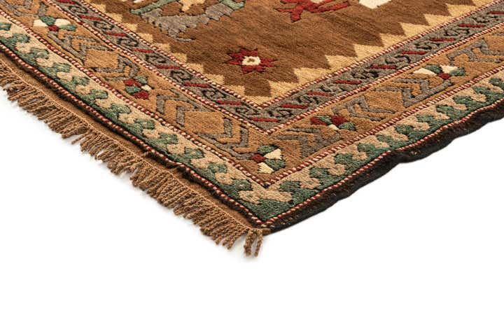 4' 9 x 7' 3 Hand Knotted Kars Wool Rug