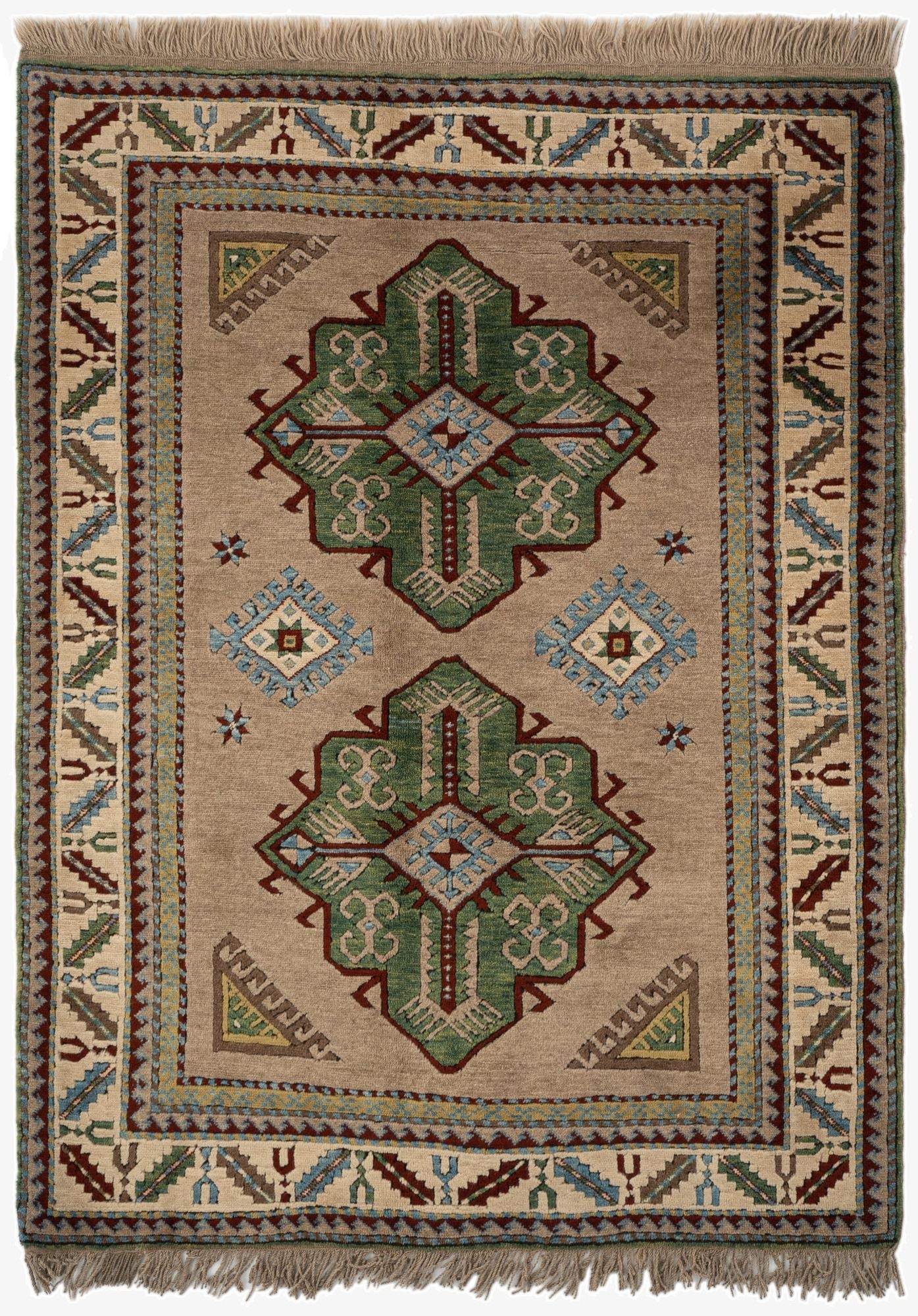 4' 5 x 5' 10 Kars Wool Rug