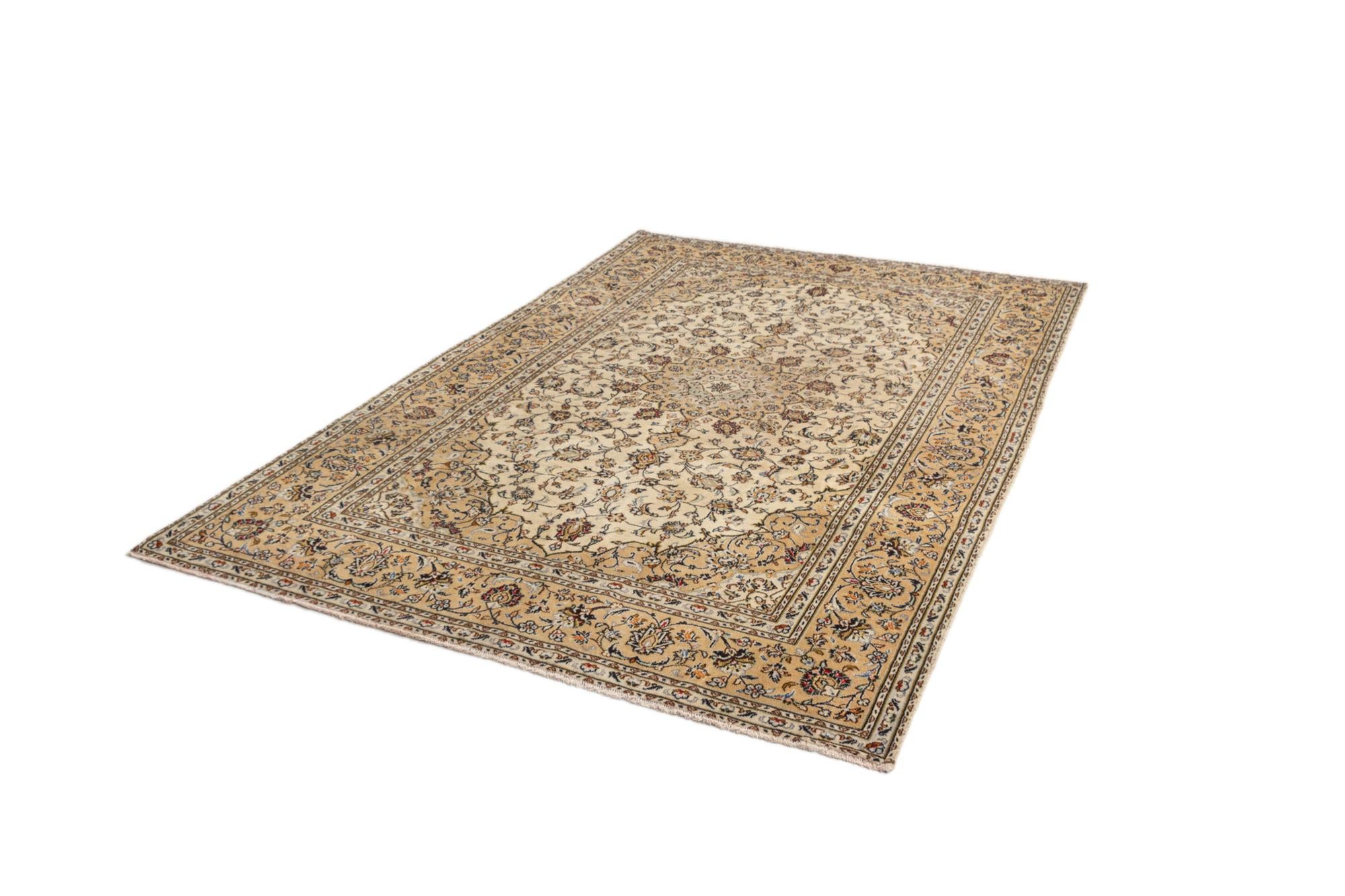 6' 4 x 9' 10 Kashan Wool Rug