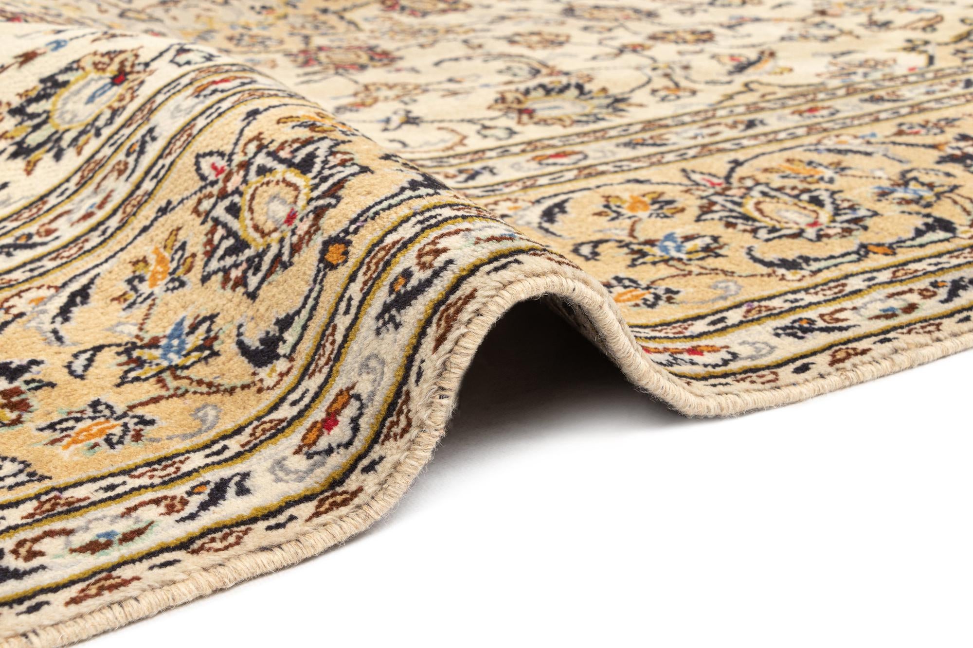 6' 4 x 9' 10 Kashan Wool Rug