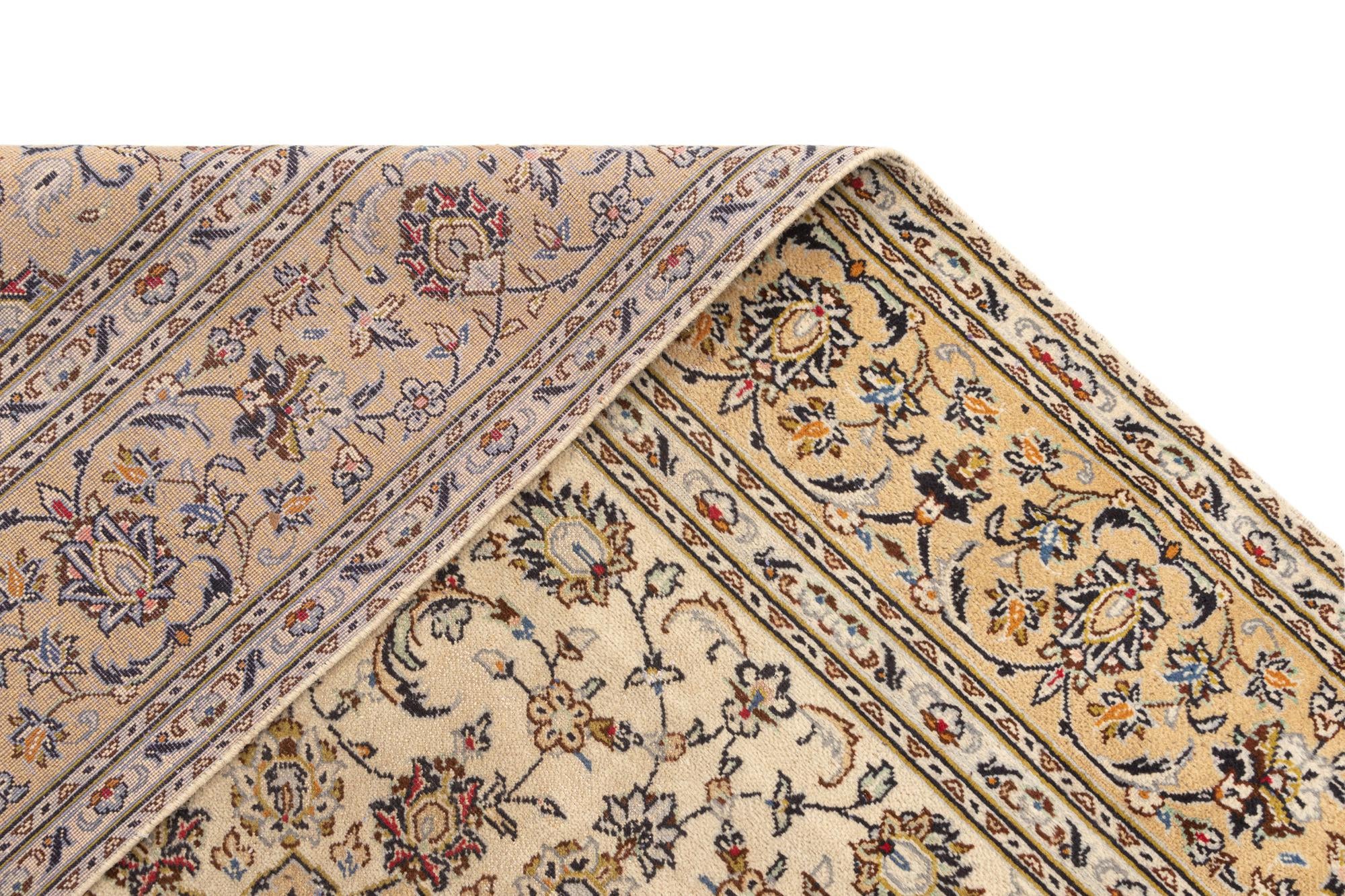 6' 4 x 9' 10 Kashan Wool Rug