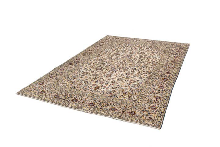 6' 5 x 9' 8 Kashan Wool Rug
