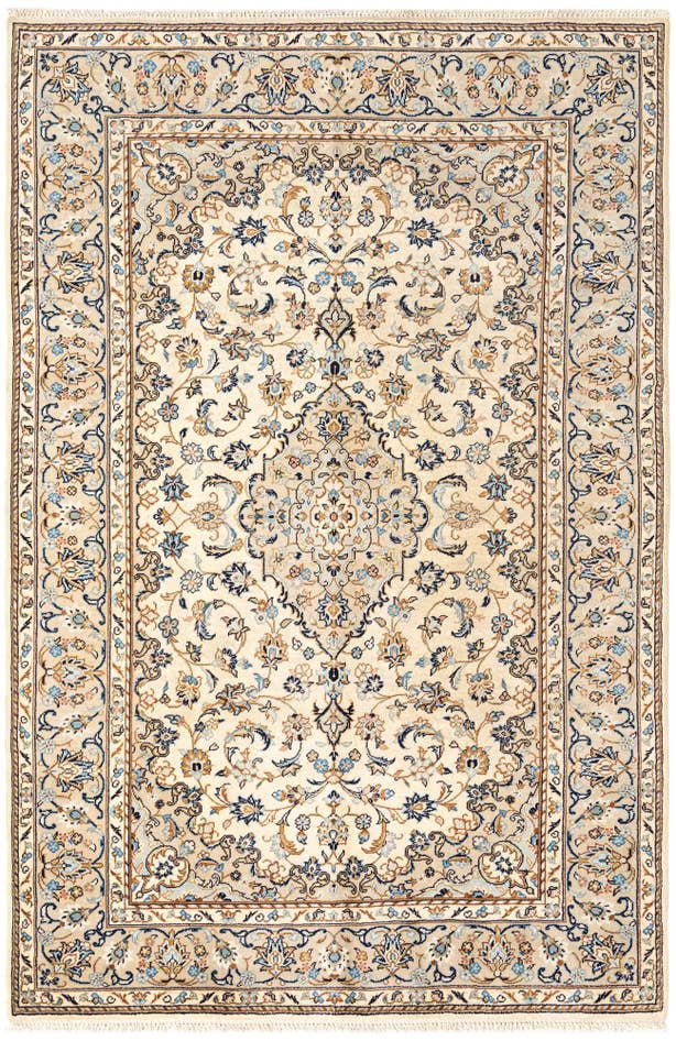 Detail image of 6' 5 x 9' 8 Kashan Wool Rug