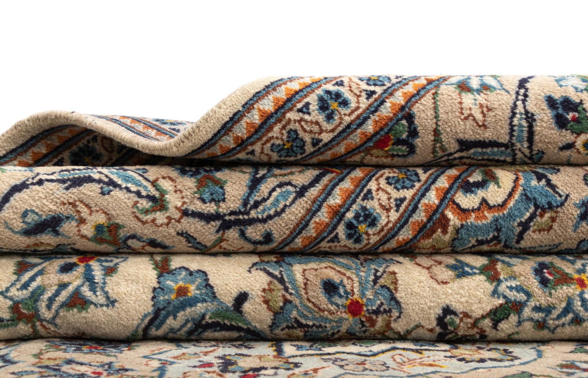 6' 5 x 9' 8 Kashan Wool Rug