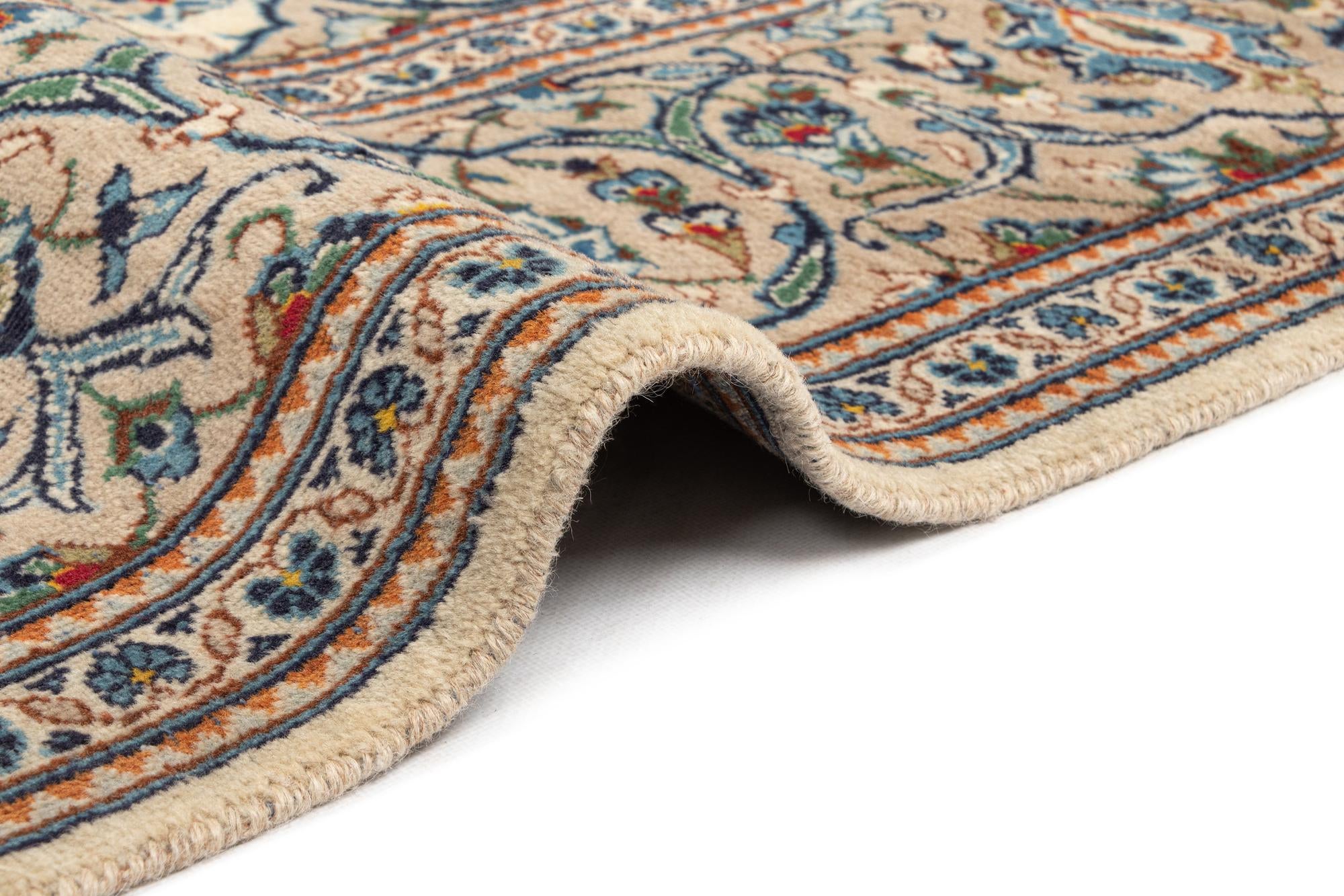 6' 5 x 9' 8 Kashan Wool Rug