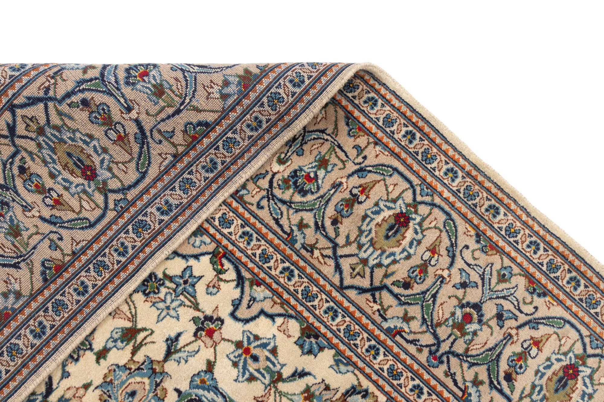 6' 5 x 9' 8 Kashan Wool Rug