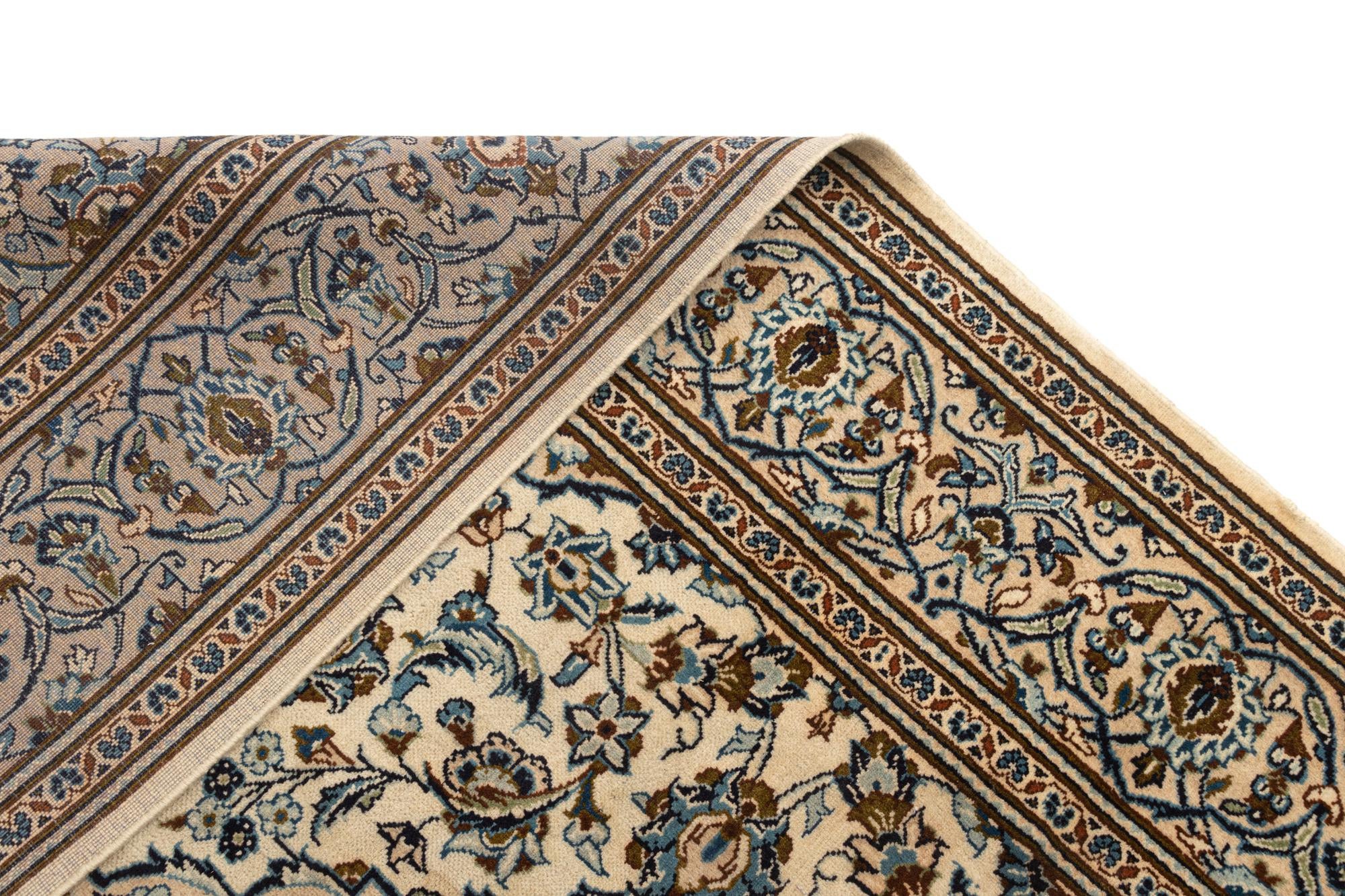 6' 5 x 9' 10 Kashan Wool Rug