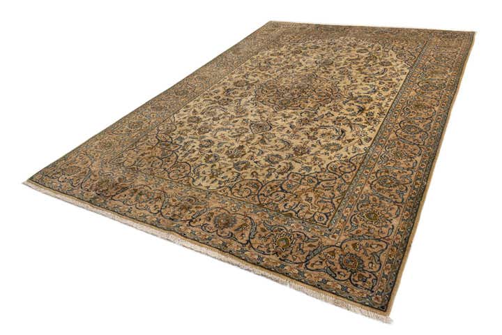 8' 4 x 12' 4 Kashan Wool Rug