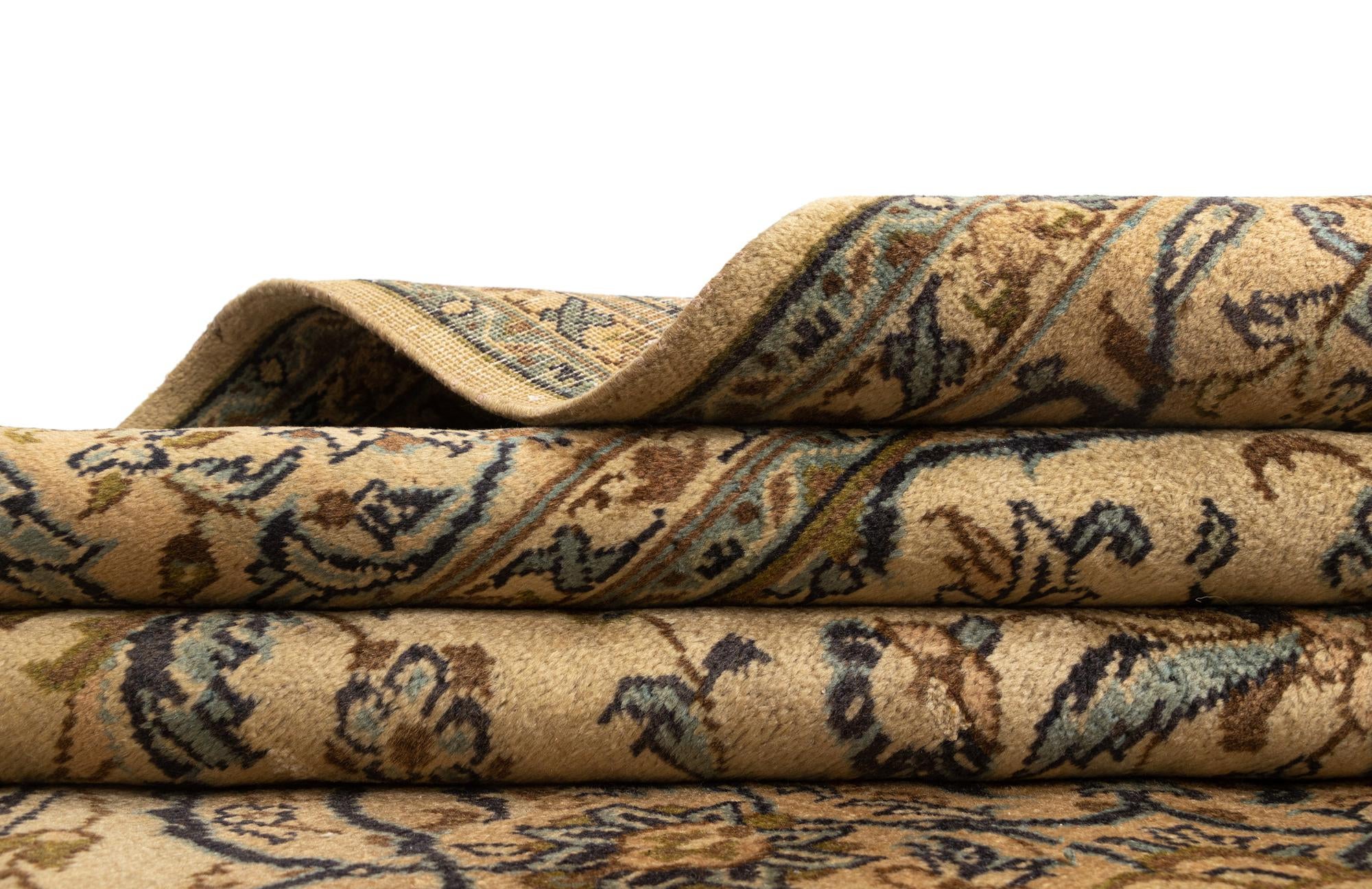 8' 4 x 12' 4 Kashan Wool Rug
