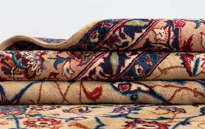 8' 4 x 11' Kashan Wool Rug