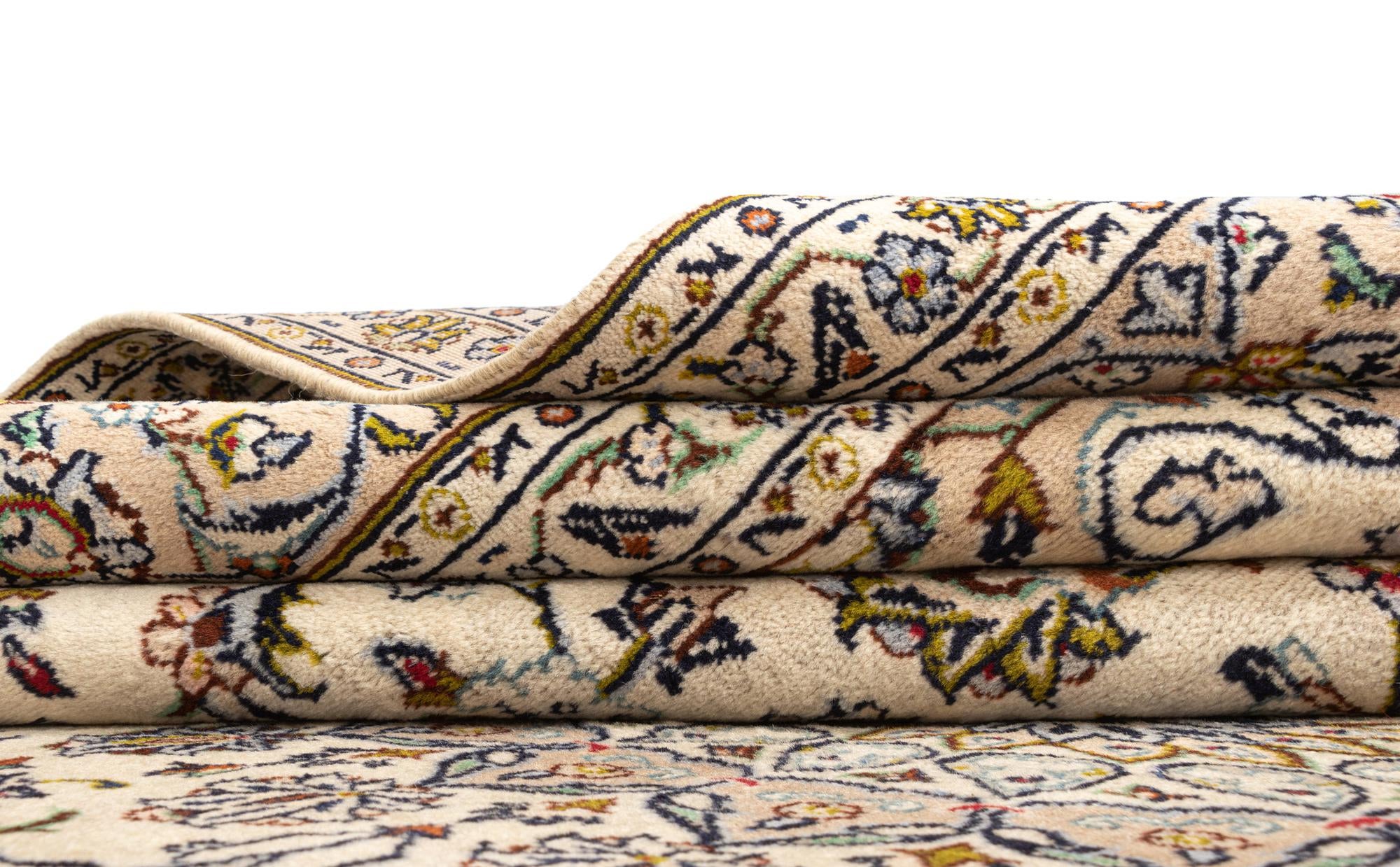 8' 2 x 11' 5 Kashan Wool Rug