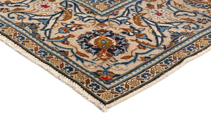Detail image of 7' 9 x 11' 6 Kashan Wool Rug