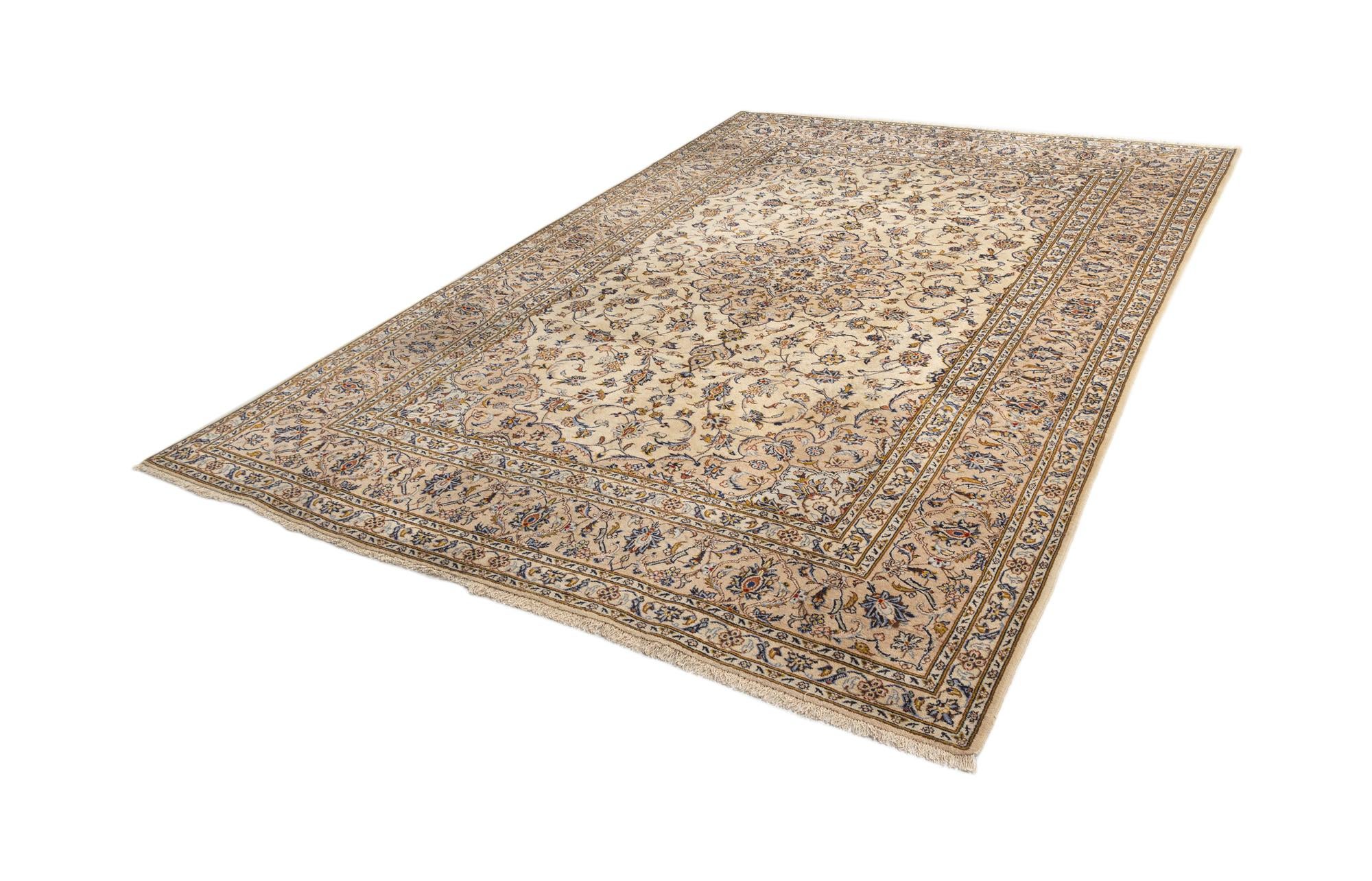 8' 2 x 12' Kashan Wool Rug