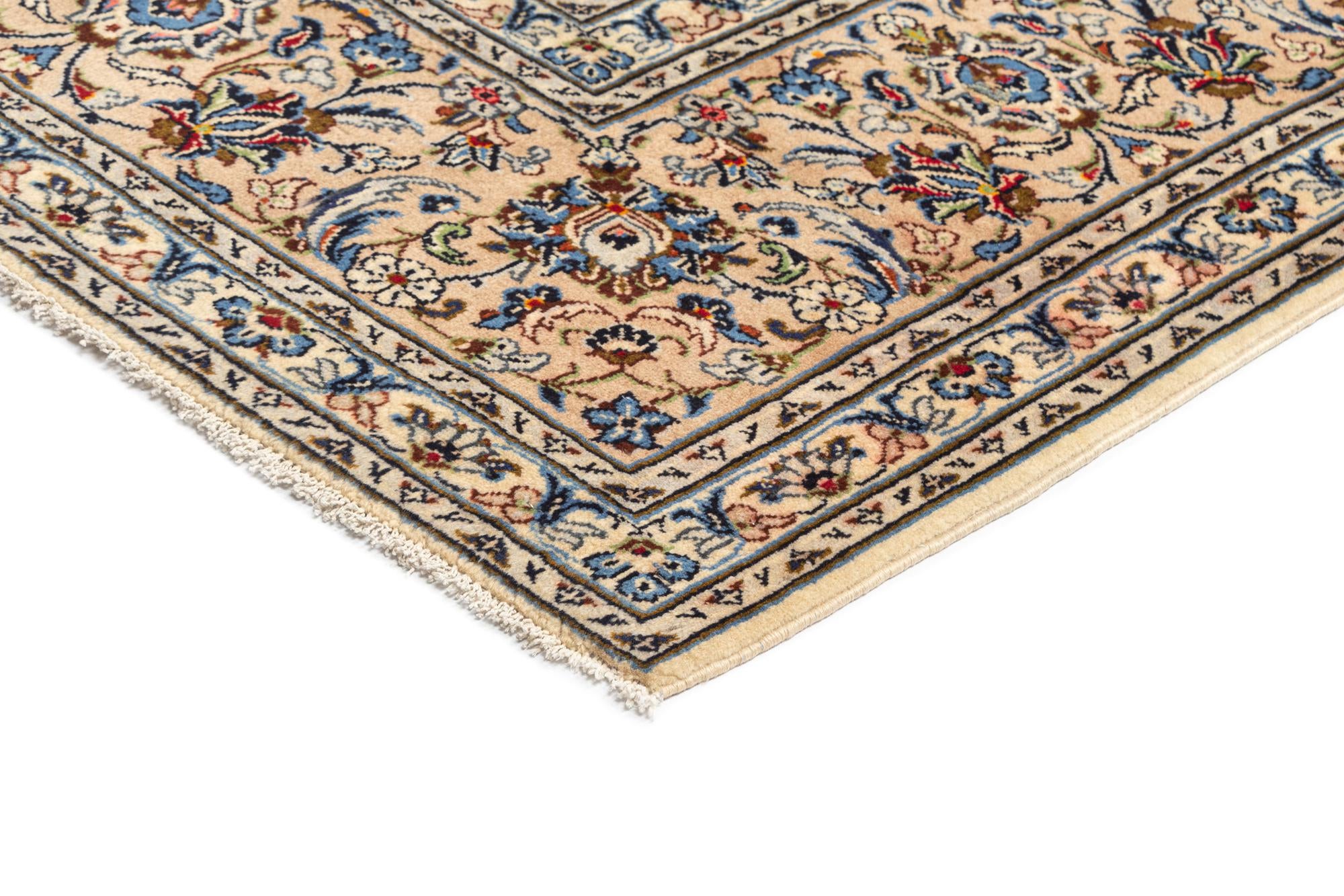 9' 8 x 13' 1 Kashan Wool Rug