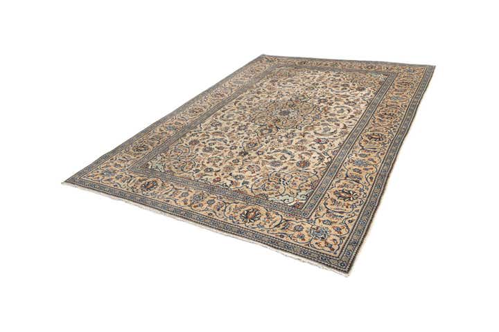 8' x 11' 1 Kashan Wool Rug