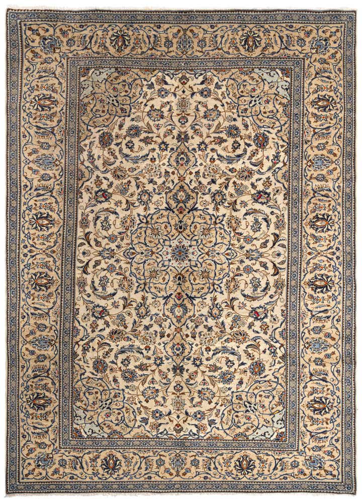 8' x 11' 1 Kashan Wool Rug