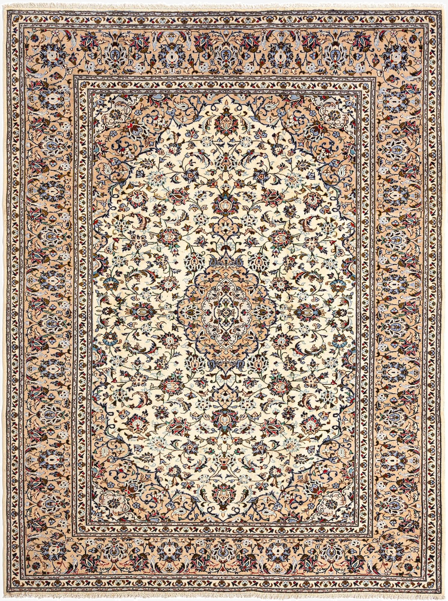 8' 3 x 10' 9 Kashan Wool Rug
