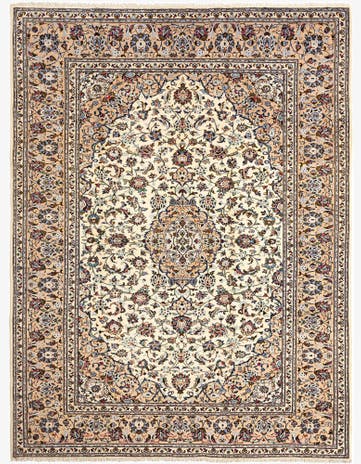 8' 3 x 10' 9 Kashan Wool Rug