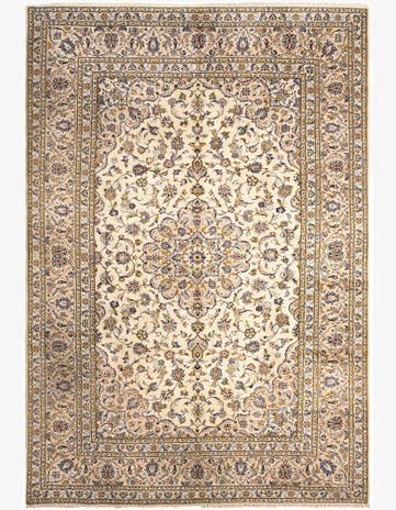 8' 2 x 12' Kashan Wool Rug