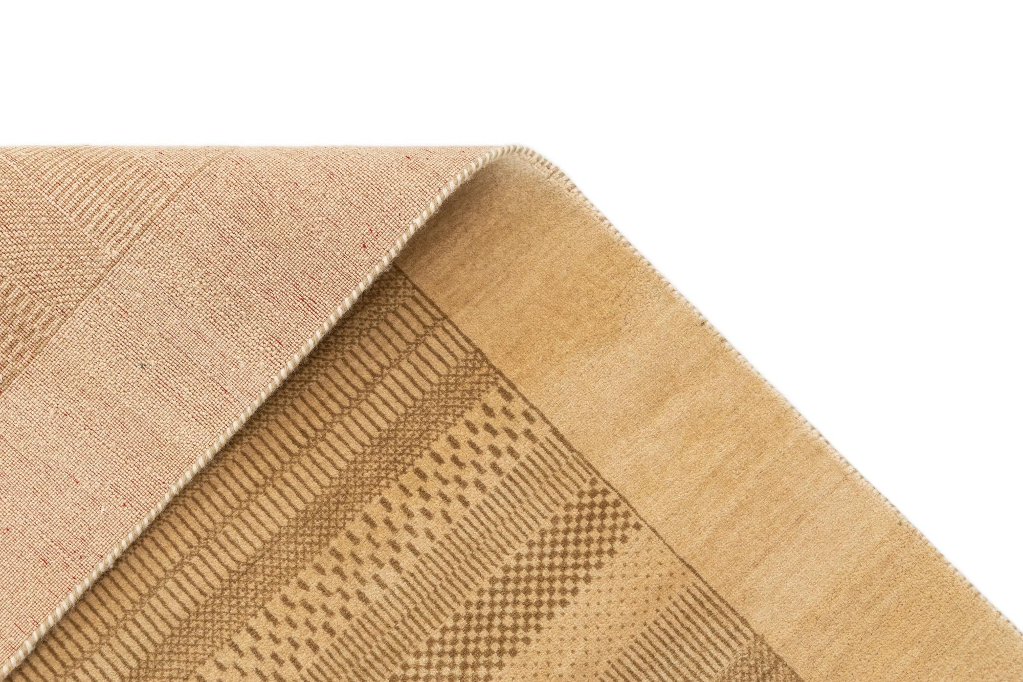 4' 8 x 6' 9 Hand Knotted Kashkuli Gabbeh Wool Rug