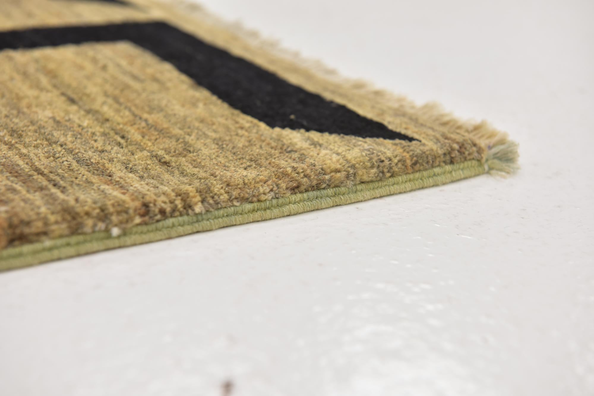 5' x 6' 6 Hand Knotted Kashkuli Gabbeh Wool Rug