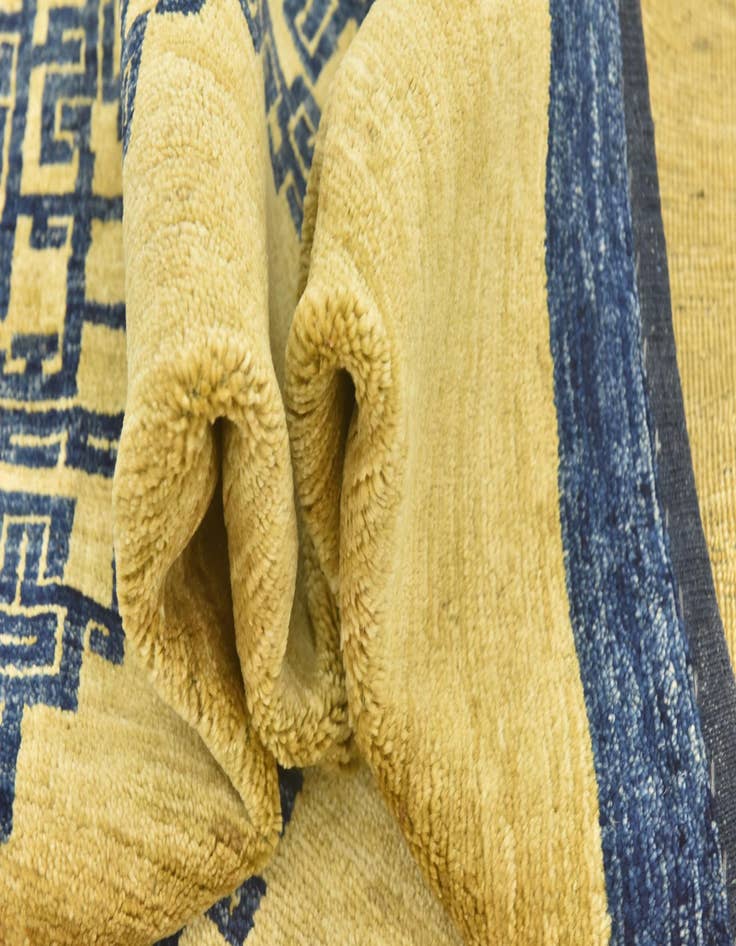 Detail image of 6' 1 x 9' 2  Hand Knotted Kashkuli Gabbeh Wool Rug