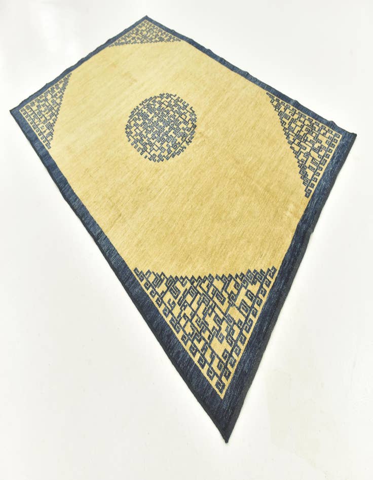 Detail image of 6' 1 x 9' 2  Hand Knotted Kashkuli Gabbeh Wool Rug