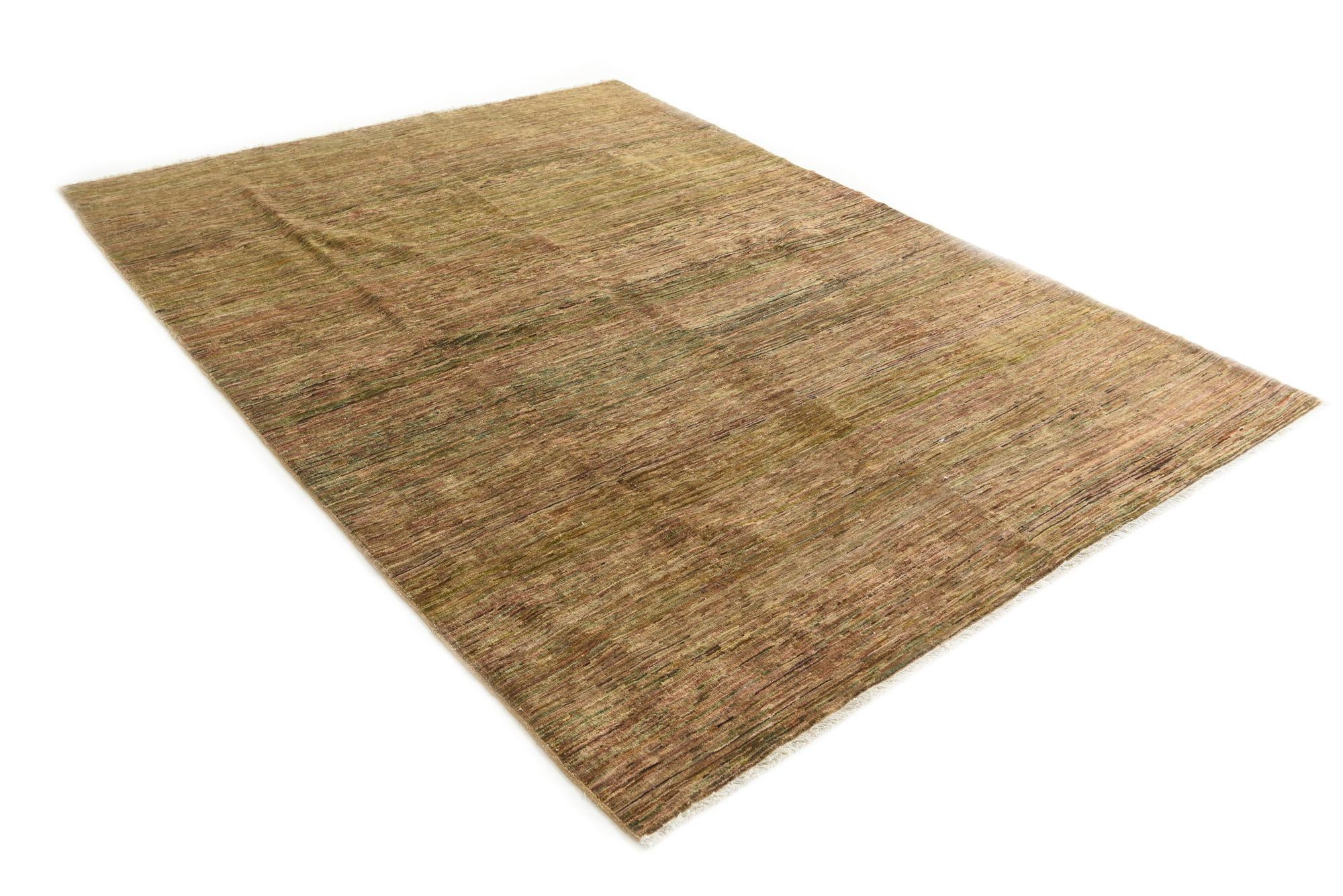 6' 9 x 9' 6 Hand Knotted Kashkuli Gabbeh Wool Rug