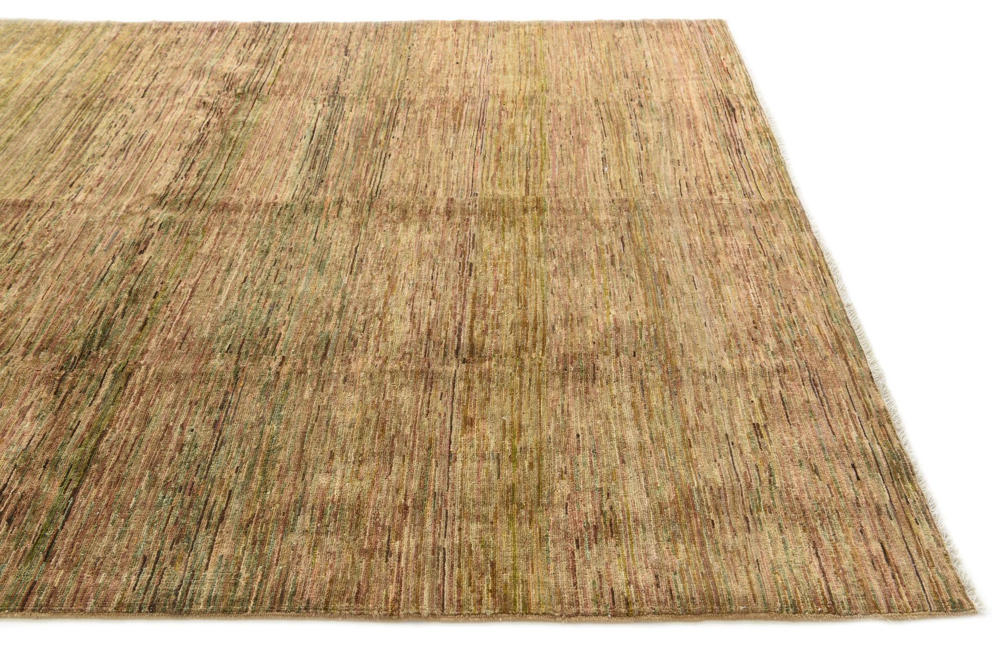 6' 9 x 9' 6 Hand Knotted Kashkuli Gabbeh Wool Rug