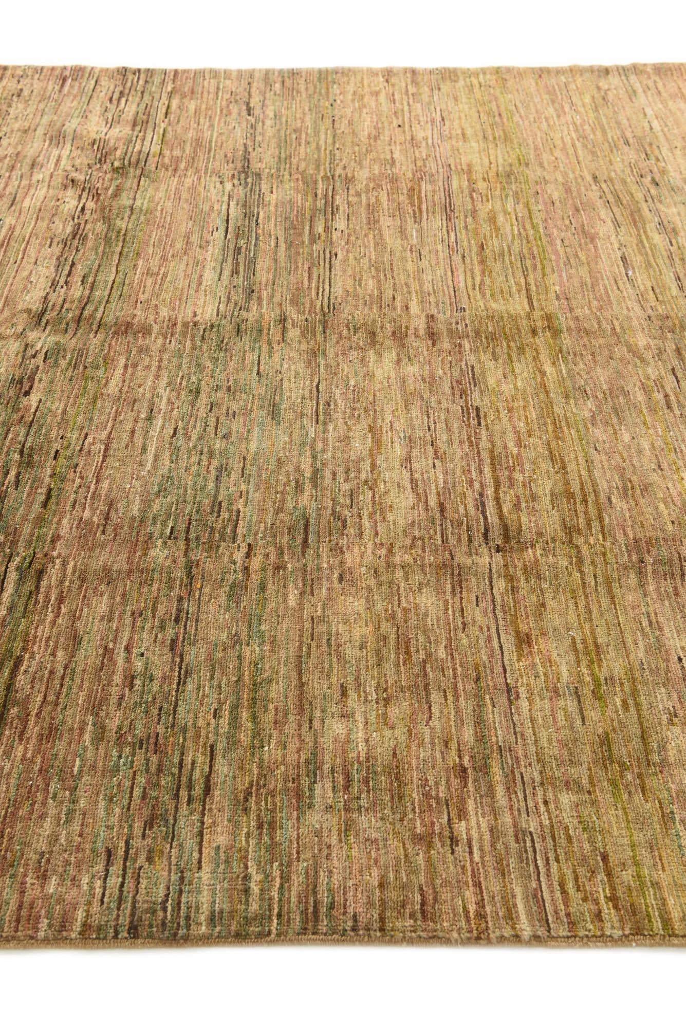 6' 9 x 9' 6 Hand Knotted Kashkuli Gabbeh Wool Rug