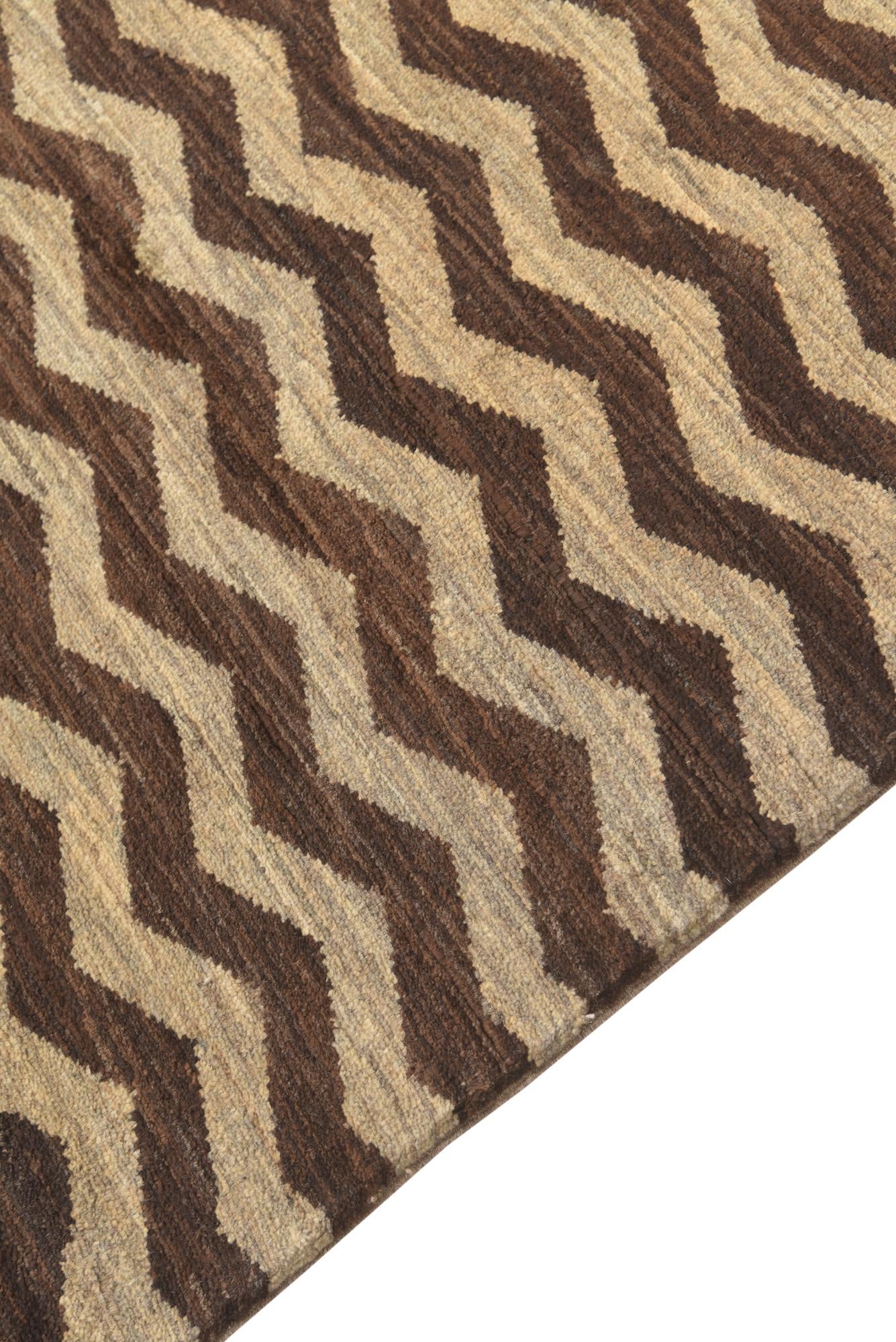 4' 8 x 6' 7 Hand Knotted Kashkuli Gabbeh Rug