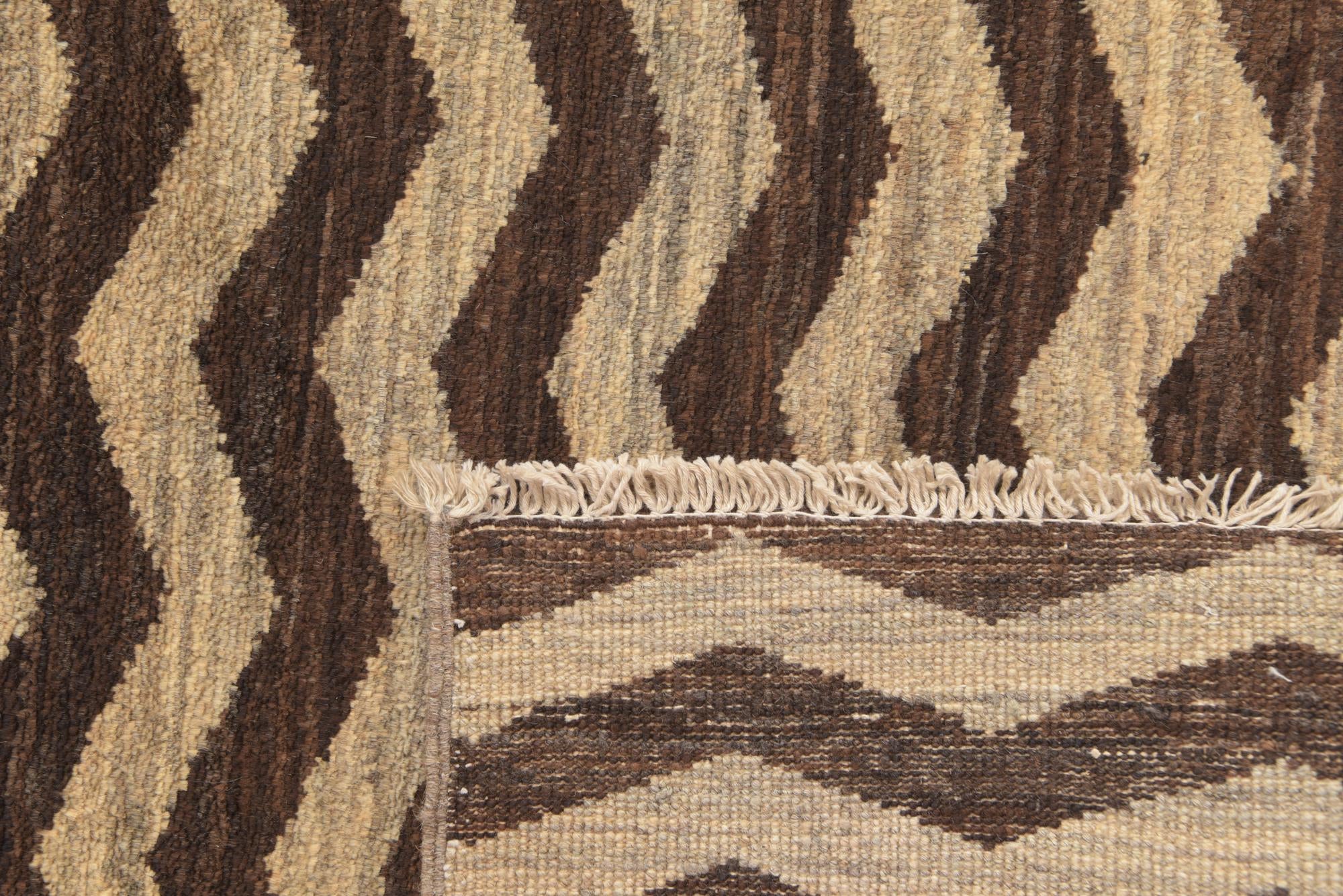 4' 8 x 6' 7 Hand Knotted Kashkuli Gabbeh Rug
