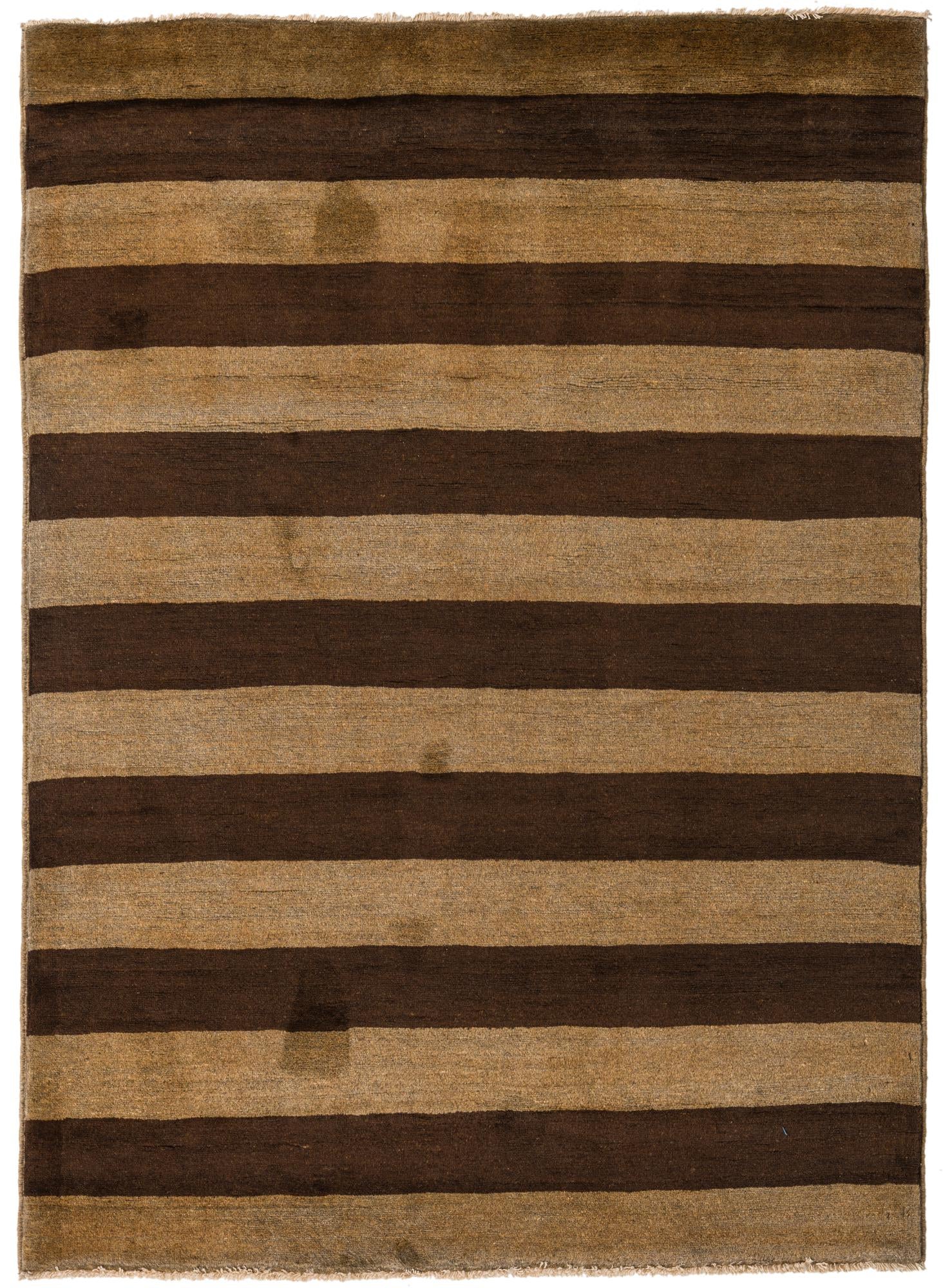 5' 1 x 6' 10 Hand Knotted Kashkuli Gabbeh Rug