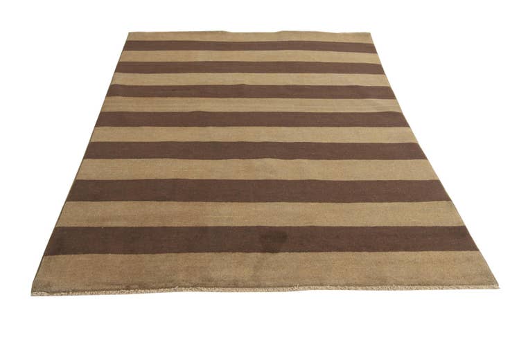 Detail image of 4' 10 x 6' 6 Hand Knotted Kashkuli Gabbeh Rug