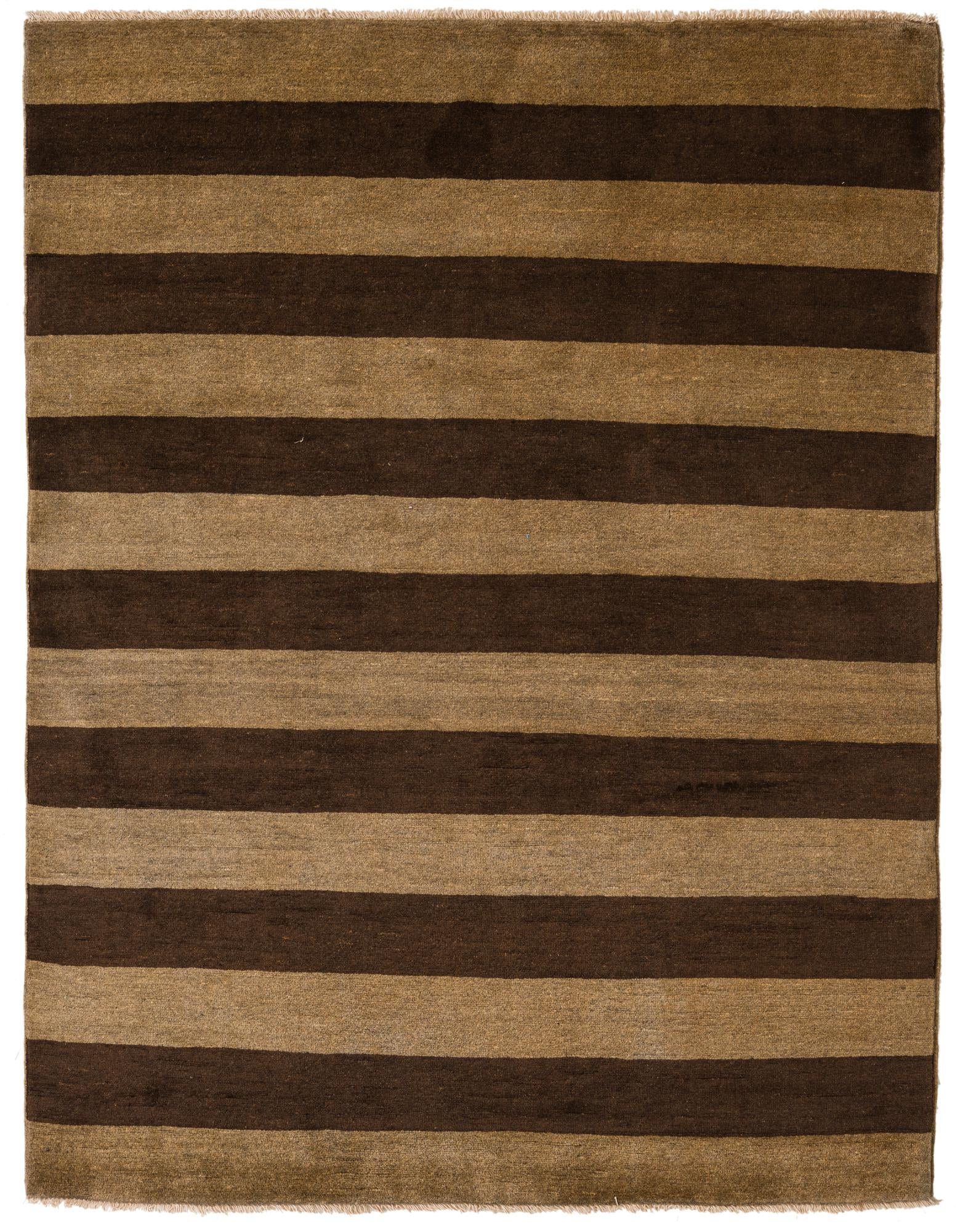 4' 10 x 6' 6 Hand Knotted Kashkuli Gabbeh Rug