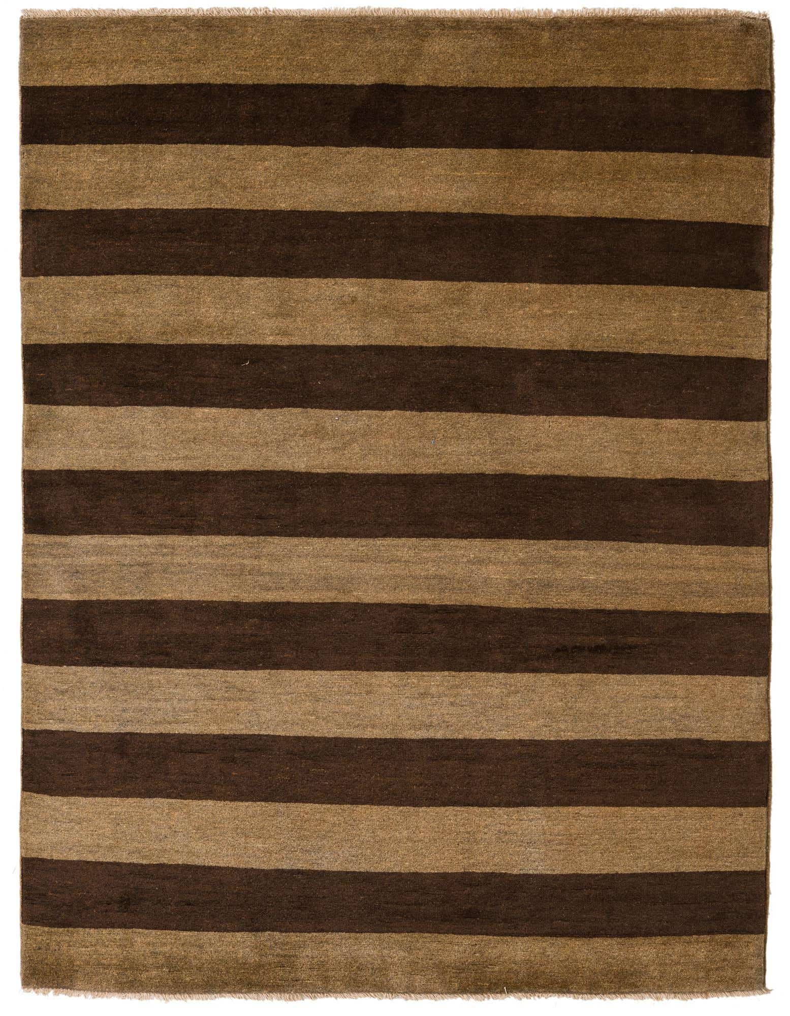 4' 10 x 6' 6 Hand Knotted Kashkuli Gabbeh Rug