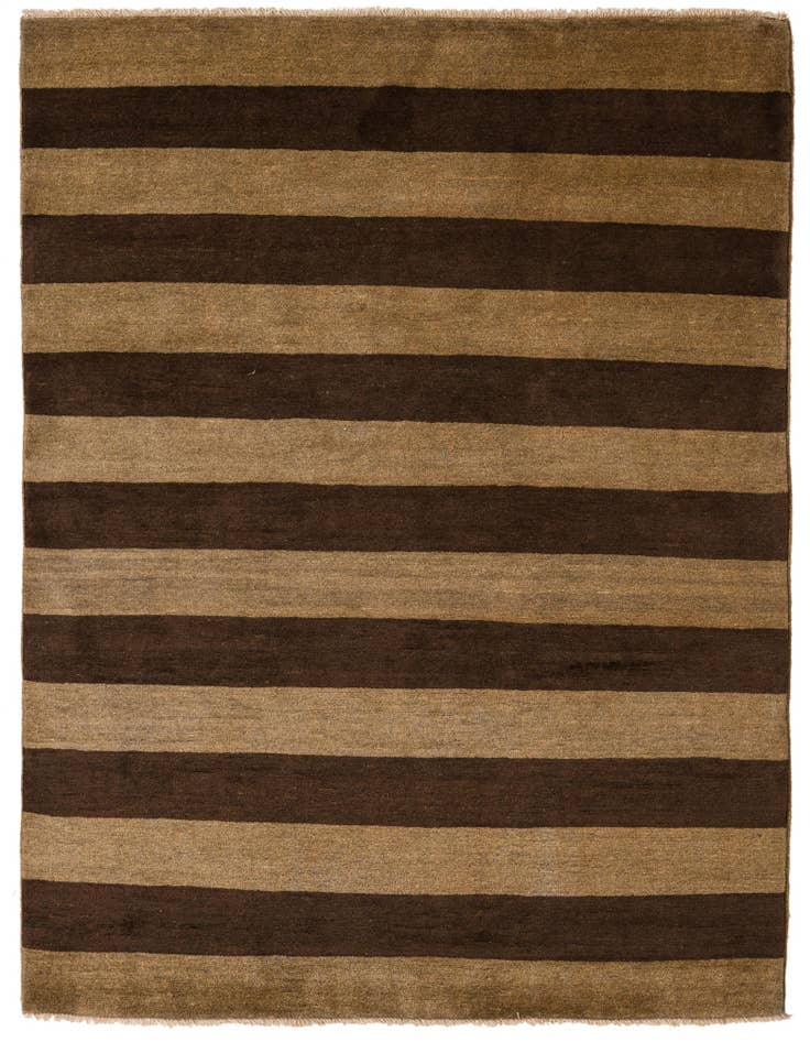 Detail image of 4' 10 x 6' 6 Hand Knotted Kashkuli Gabbeh Rug