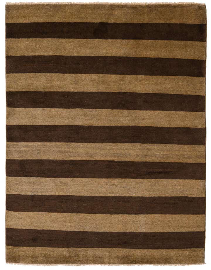 4' 10 x 6' 6 Hand Knotted Kashkuli Gabbeh Rug
