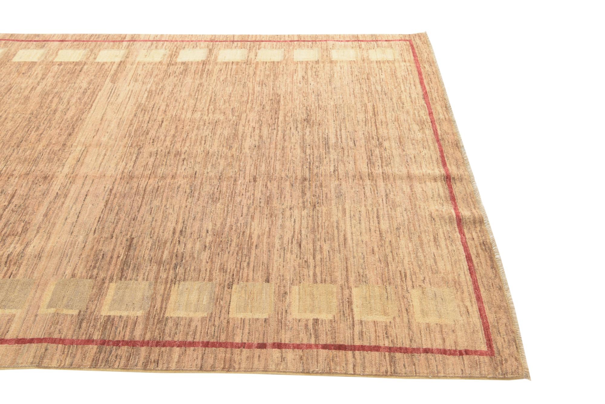 5' 5 x 8' Hand Knotted Kashkuli Gabbeh Rug