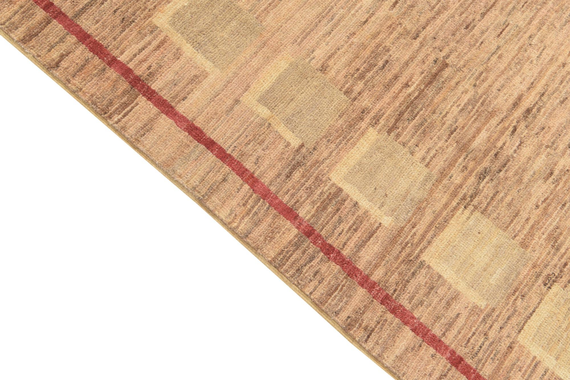 5' 5 x 8' Hand Knotted Kashkuli Gabbeh Rug