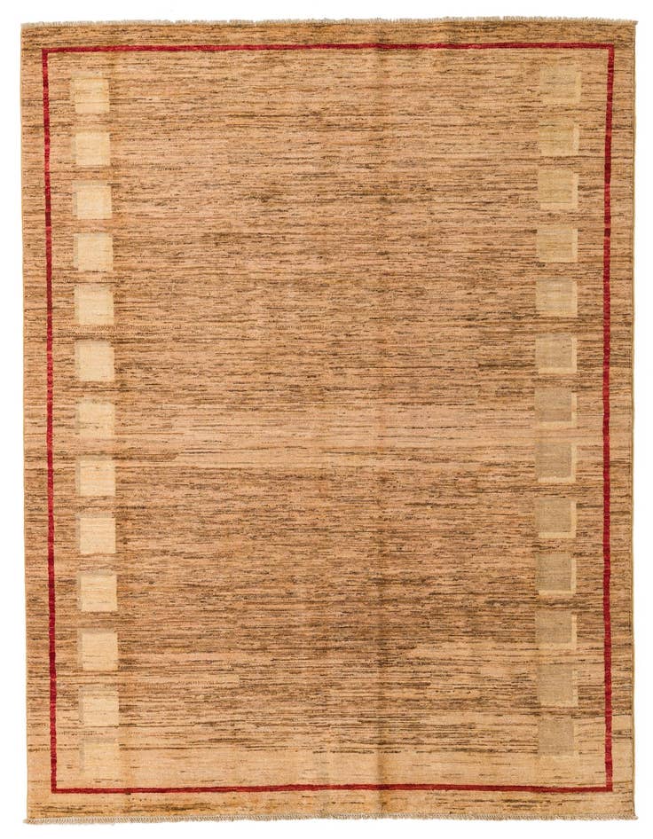Detail image of 5' 5 x 8' Hand Knotted Kashkuli Gabbeh Rug