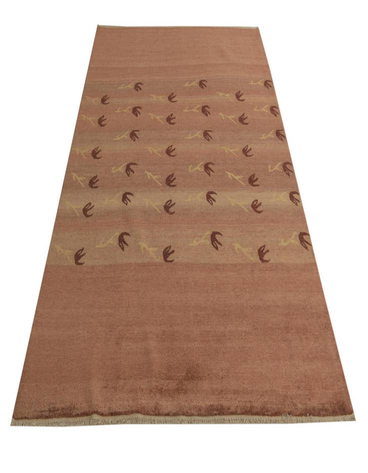 Detail image of 5' 6 x 8' 2  Hand Knotted Kashkuli Gabbeh Oriental Wool Rug