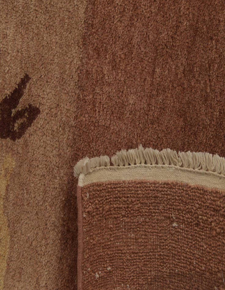Detail image of 5' 6 x 8' 2  Hand Knotted Kashkuli Gabbeh Oriental Wool Rug