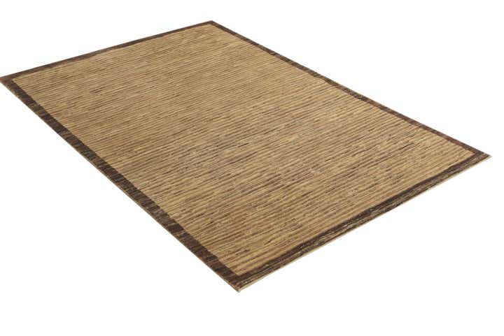 4' x 6' 2 Hand Knotted Kashkuli Gabbeh Oriental Wool Rug