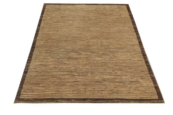 4' x 6' 2 Hand Knotted Kashkuli Gabbeh Oriental Wool Rug
