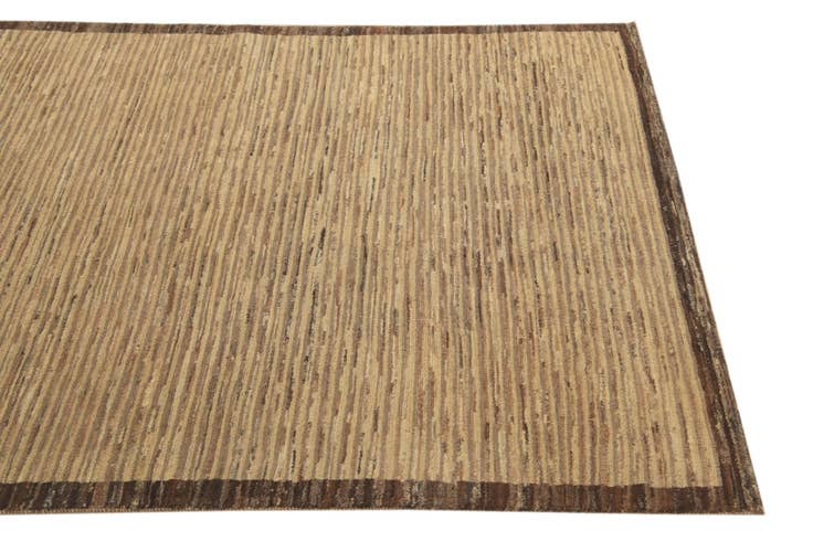 Detail image of 4' x 6' 2 Hand Knotted Kashkuli Gabbeh Oriental Wool Rug